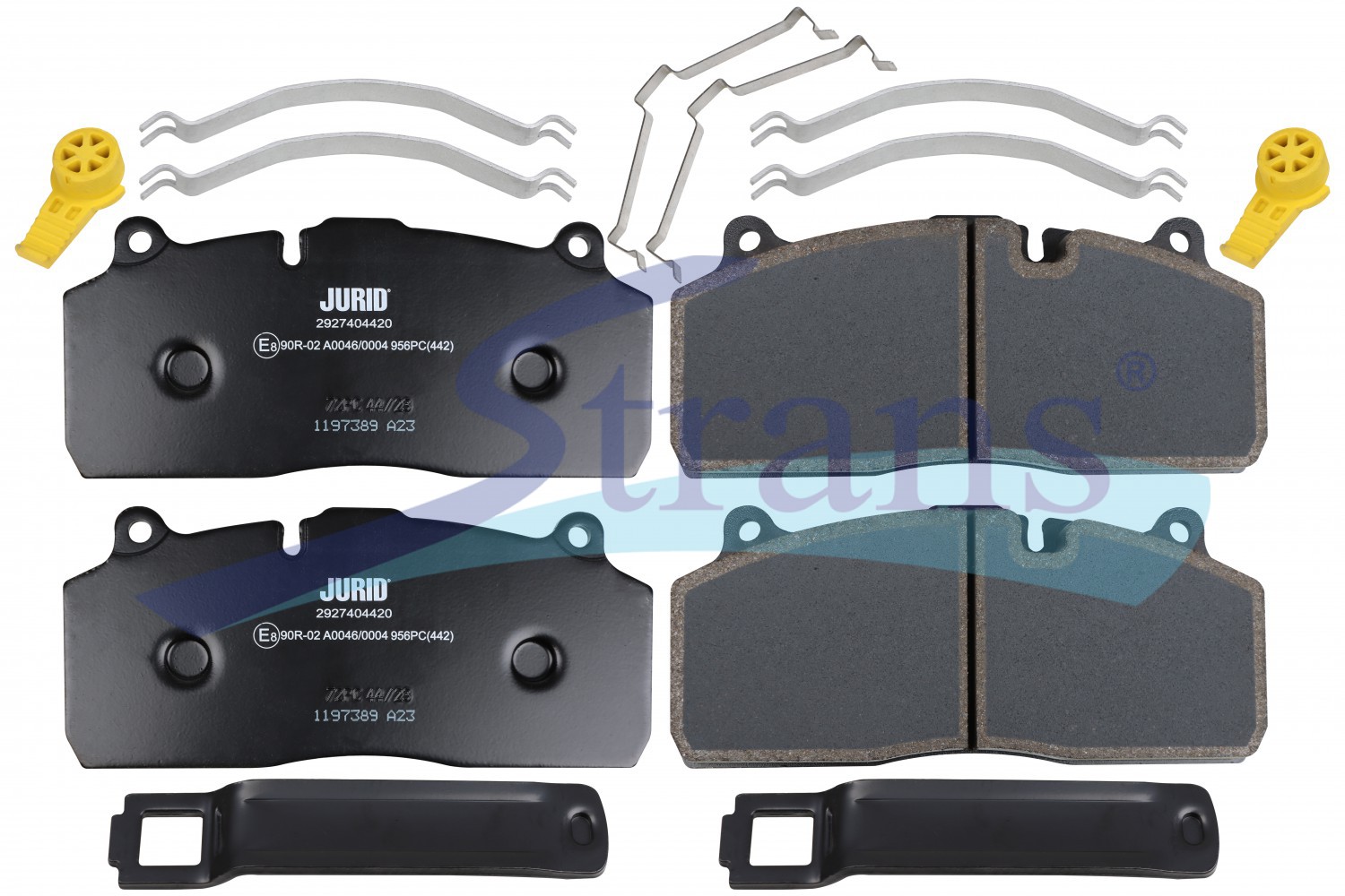 ジル Колодки Гальмівні Saf B9-22S Haldex Modul T 22.5 Sbs 2220 210*94